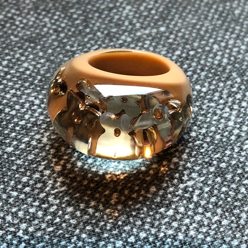 Louis Vuitton Inclusion Dome Ring Size 6